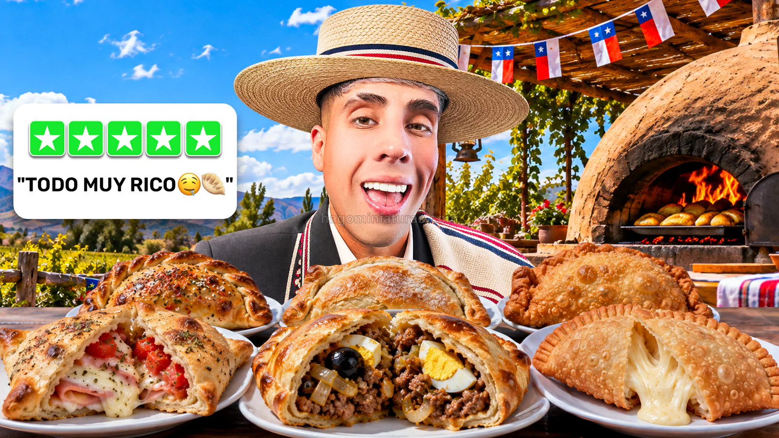 Miniatura de Pipewakatela — Busqué la MEJOR EMPANADA de CHILE 🤤🇨🇱