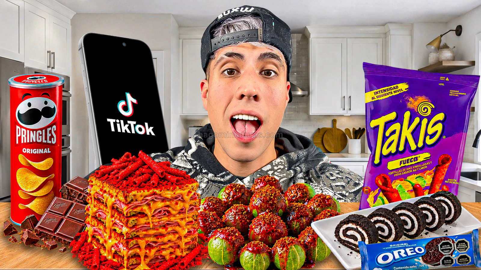 Miniatura de Pipewakatela — Probé las COMIDAS más VIRALES de TIK TOK 😱🔥