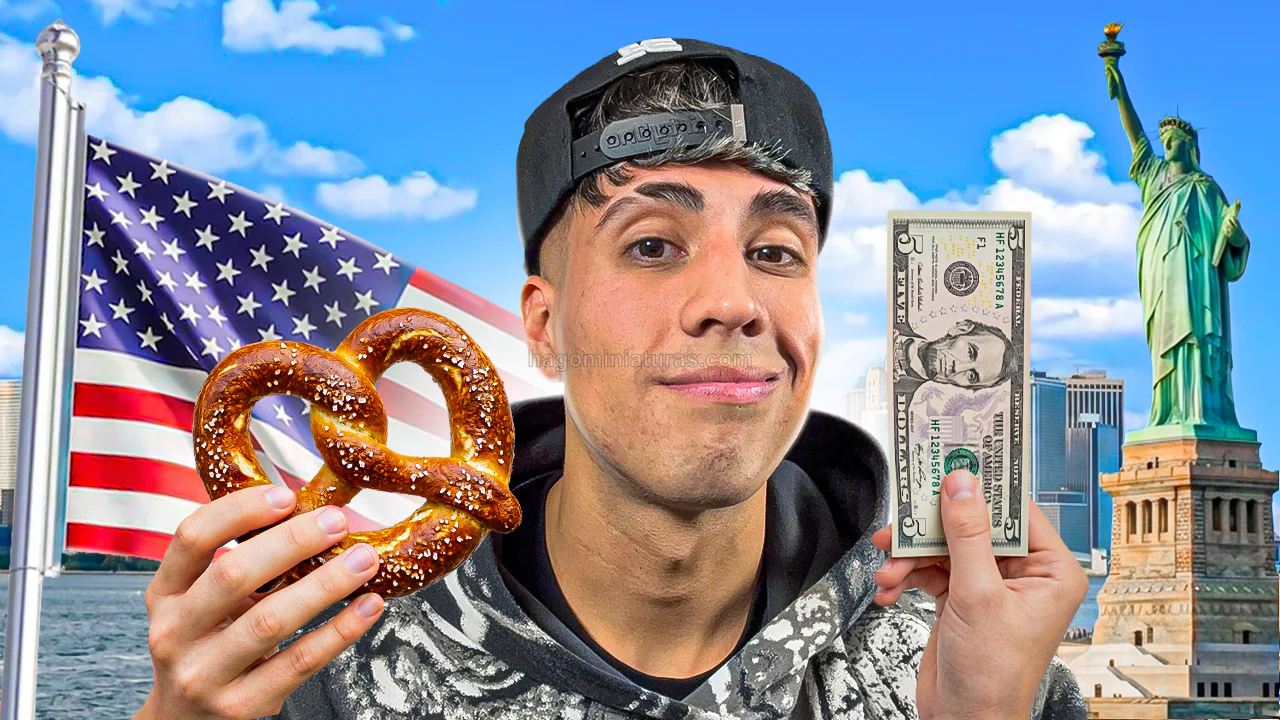 Miniatura de Pipewakatela — Un día COMIENDO por $5 DOLARES en NEW YORK 🥨🇺🇸